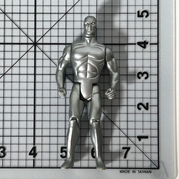 Vintage 80s Marvel Comics Silver Surfer Action Figure Hero (OA2) - Picture 10 of 10